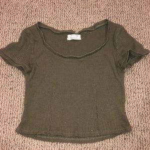 Urban outfitters waffle short sleeve